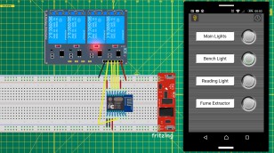 4 Channel Relay Controller