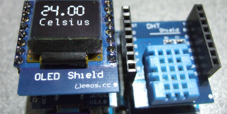 Wemos Temp Display DHT 11